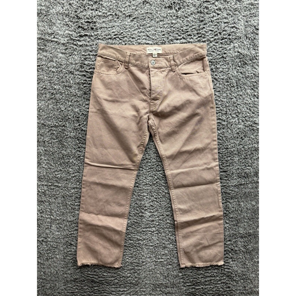 Nili Lotan Dusty Pink Pocket Jenna Jeans Size 6